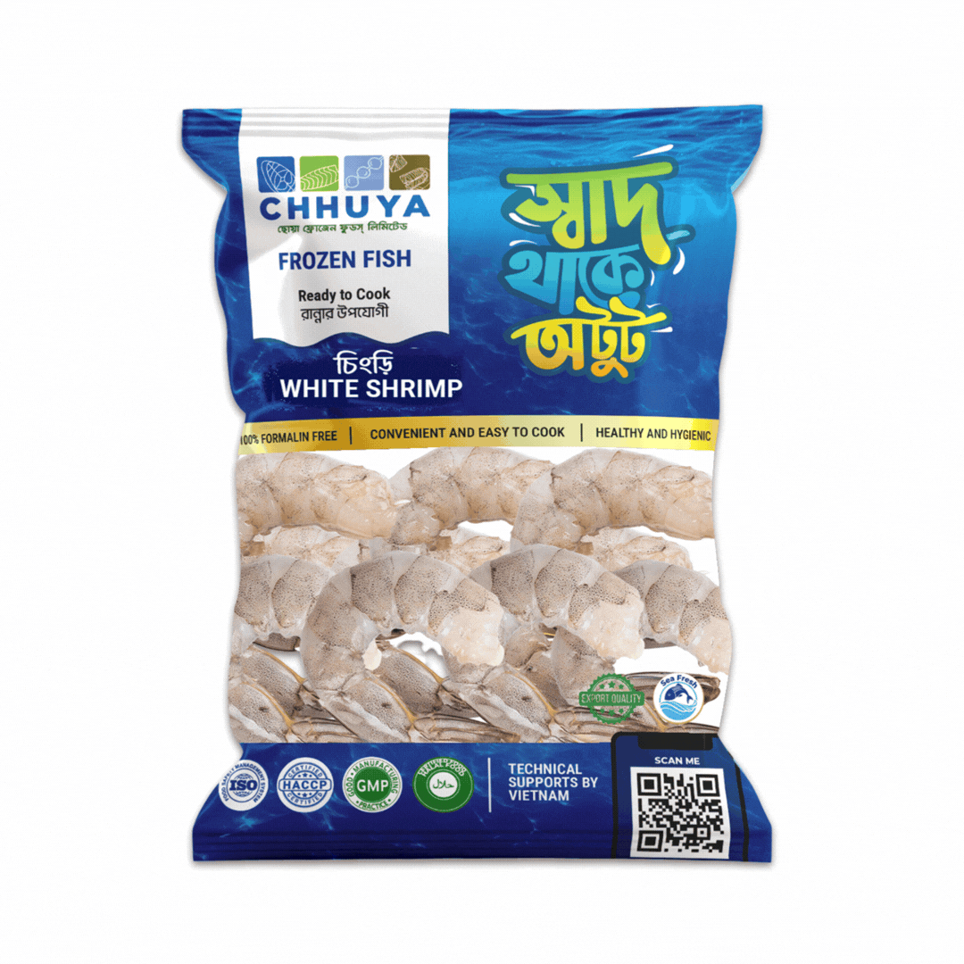 Chhuya Chaka Shrimp Head Less 500gm
